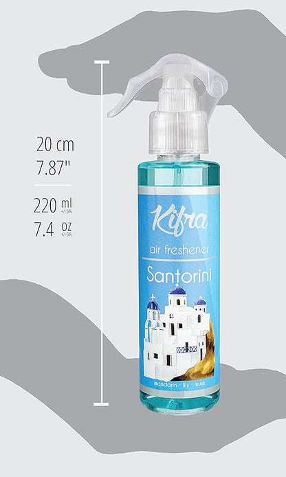 KIFRA SANTORINI Profumo Deodorante per Ambienti Concentrato Spray 200ml - Immagine 2