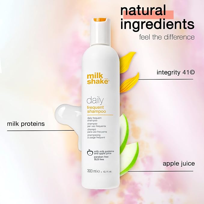 Milkshake, shampoo daily frequent 1000 ml, shampoo delicato con formulazione priva di SLS e parabene, 1000 ml - Immagine 6