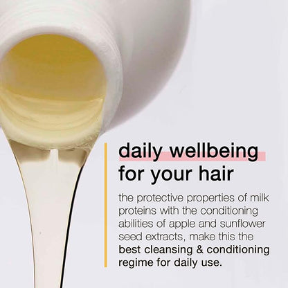 Milkshake, shampoo daily frequent 1000 ml, shampoo delicato con formulazione priva di SLS e parabene, 1000 ml - Immagine 5
