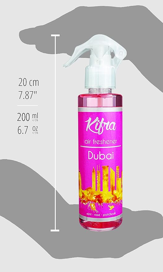KIFRA DUBAI Profumo Deodorante per Ambienti Concentrato Spray 200ml - Immagine 4
