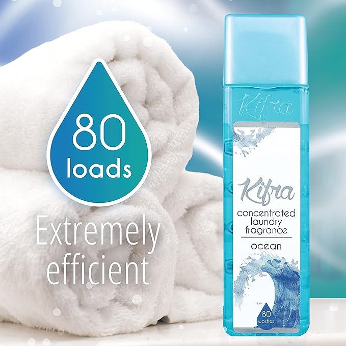 Kifra Ocean - Profumo concentrato per bucato a lunga durata, 200 ml, 80 lavaggi - Immagine 4