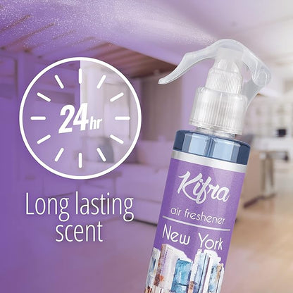 KIFRA NEW YORK Profumo Deodorante per Ambienti Concentrato Spray 200ml - Immagine 3