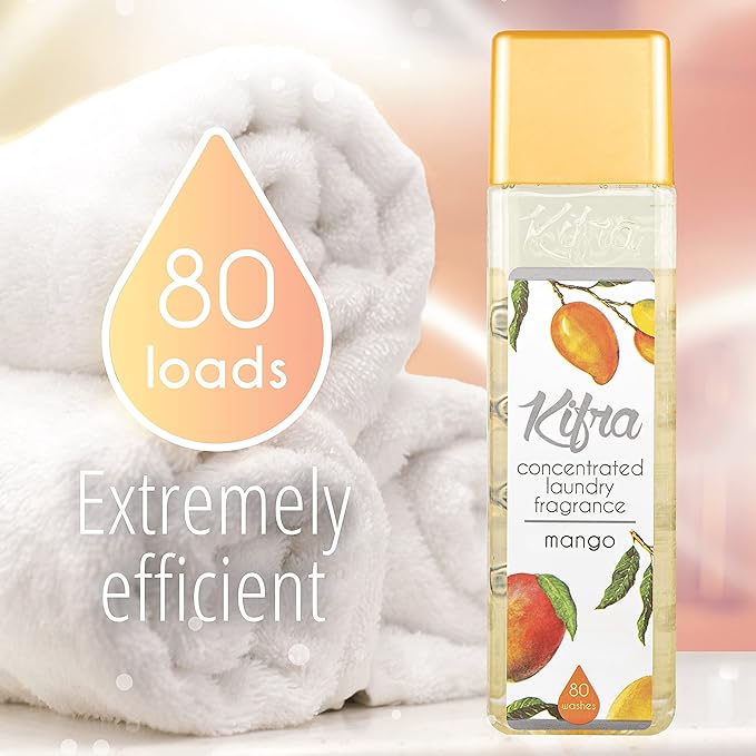 Kifra Mango - Profumo concentrato per bucato a lunga durata, 200 ml, 80 lavaggi - Immagine 4