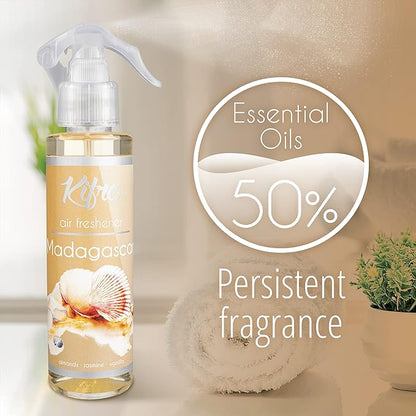 KIFRA MADAGASCAR Profumo Deodorante per Ambienti Concentrato Spray 200ml - Immagine 6