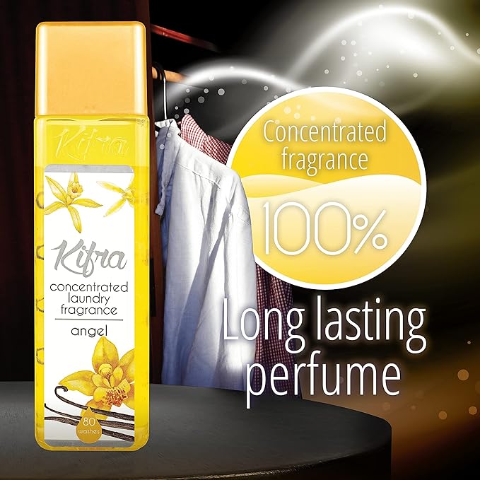 Kifra Angel - Profumo concentrato per bucato a lunga durata, 200 ml, 80 lavaggi - Immagine 4