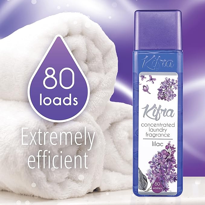 Kifra Lilac - Profumo concentrato per bucato a lunga durata, 200 ml, 80 lavaggi - Immagine 4