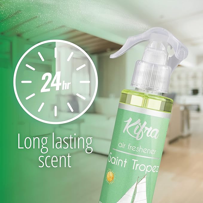 KIFRA SAINT TROPEZ Profumo Deodorante per Ambienti Concentrato Spray 200ml - Immagine 3