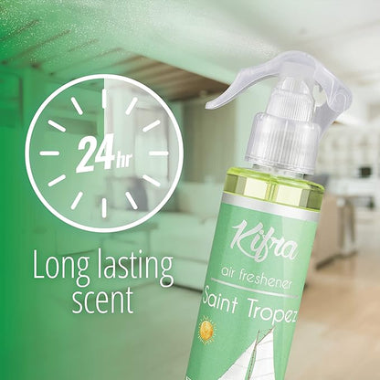 KIFRA SAINT TROPEZ Profumo Deodorante per Ambienti Concentrato Spray 200ml - Immagine 3