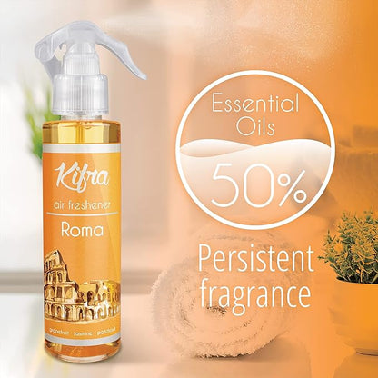 KIFRA ROMA Profumo Deodorante per Ambienti Concentrato Spray 200ml - Immagine 5