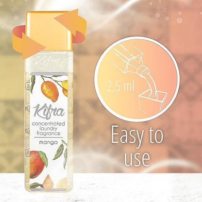 Kifra Mango - Profumo concentrato per bucato a lunga durata, 200 ml, 80 lavaggi - Immagine 6