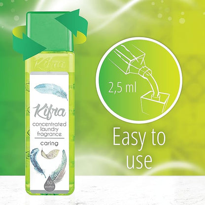 Kifra Caring - Profumo concentrato per bucato a lunga durata, 200 ml, 80 lavaggi - Immagine 6