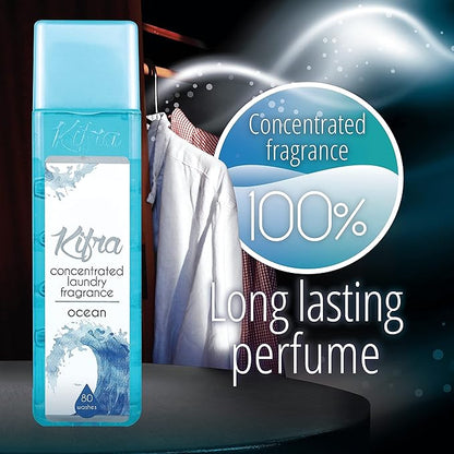 Kifra Ocean - Profumo concentrato per bucato a lunga durata, 200 ml, 80 lavaggi - Immagine 5