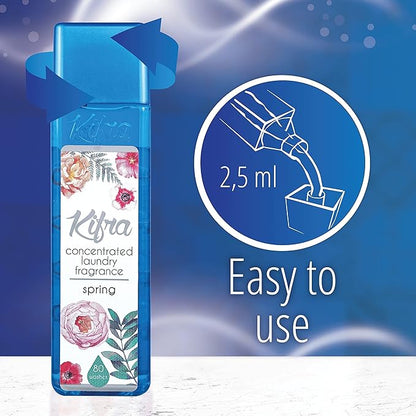Kifra Spring - Profumo concentrato per bucato a lunga durata, 200 ml, 80 lavaggi - Immagine 6