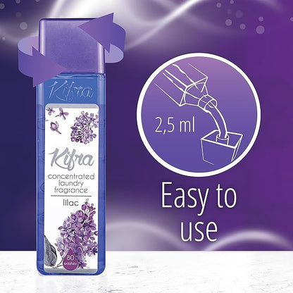 Kifra Lilac - Profumo concentrato per bucato a lunga durata, 200 ml, 80 lavaggi - Immagine 6
