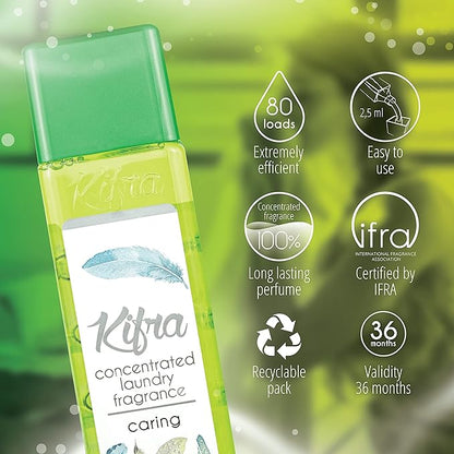 Kifra Caring - Profumo concentrato per bucato a lunga durata, 200 ml, 80 lavaggi - Immagine 3