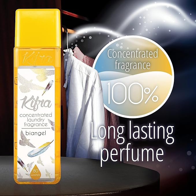 Kifra Biangel - Profumo concentrato per bucato a lunga durata, 200 ml, 80 lavaggi - Immagine 5