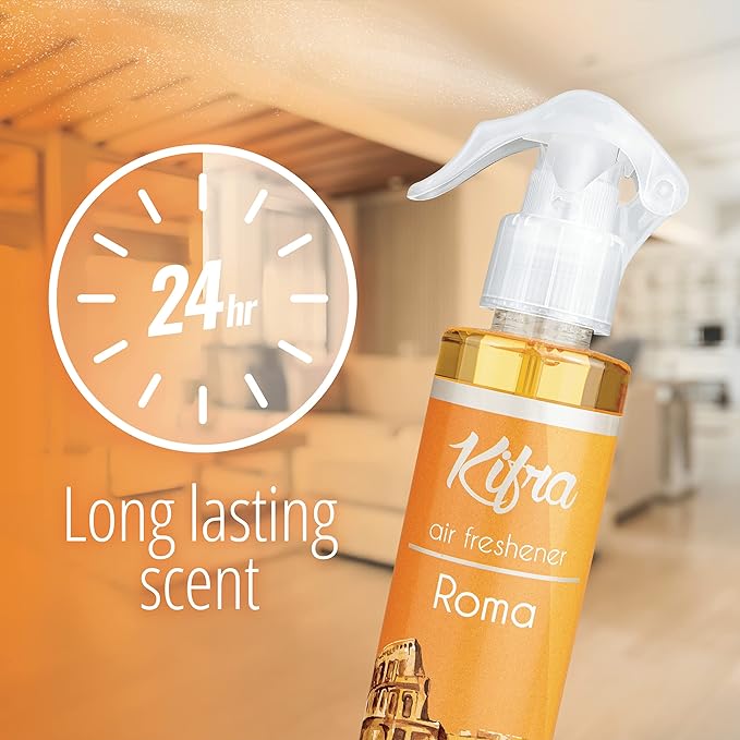 KIFRA ROMA Profumo Deodorante per Ambienti Concentrato Spray 200ml - Immagine 3