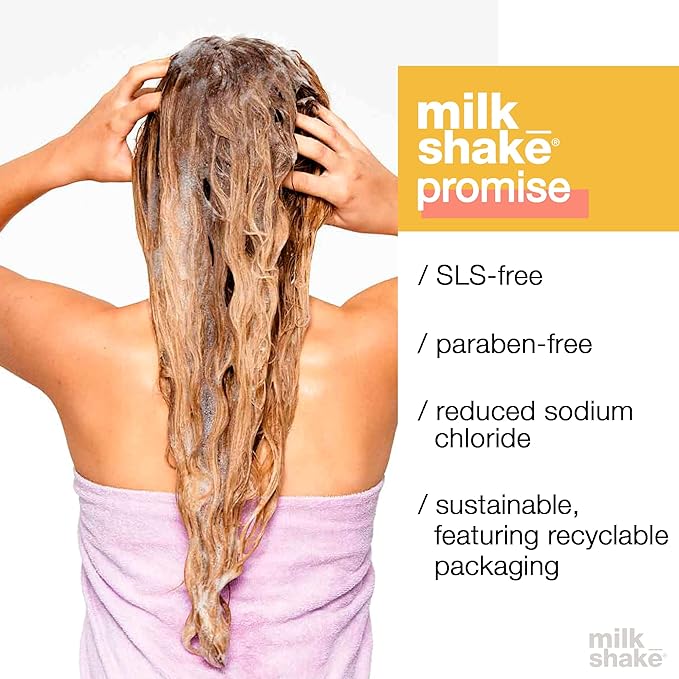 Milkshake, shampoo daily frequent 1000 ml, shampoo delicato con formulazione priva di SLS e parabene, 1000 ml - Immagine 3