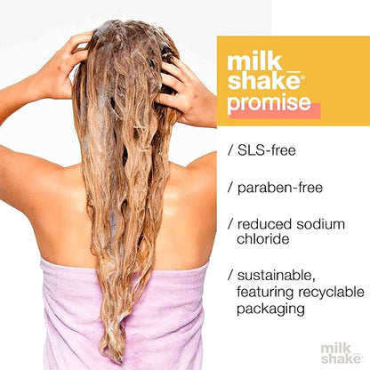 Milkshake, shampoo daily frequent 1000 ml, shampoo delicato con formulazione priva di SLS e parabene, 1000 ml - Immagine 3