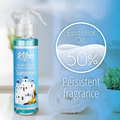 KIFRA SANTORINI Profumo Deodorante per Ambienti Concentrato Spray 200ml - Immagine 5