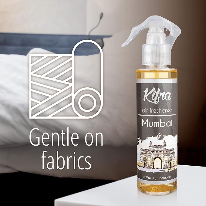 KIFRA MUMBAI Profumo Deodorante per Ambienti Concentrato Spray 200ml - Immagine 6