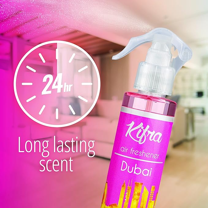 KIFRA DUBAI Profumo Deodorante per Ambienti Concentrato Spray 200ml - Immagine 6