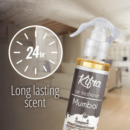 KIFRA MUMBAI Profumo Deodorante per Ambienti Concentrato Spray 200ml - Immagine 3