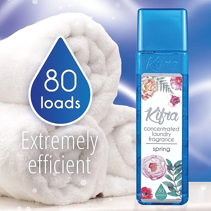 Kifra Spring - Profumo concentrato per bucato a lunga durata, 200 ml, 80 lavaggi - Immagine 4