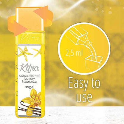 Kifra Angel - Profumo concentrato per bucato a lunga durata, 200 ml, 80 lavaggi - Immagine 5