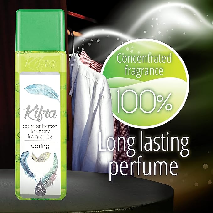 Kifra Caring - Profumo concentrato per bucato a lunga durata, 200 ml, 80 lavaggi - Immagine 5