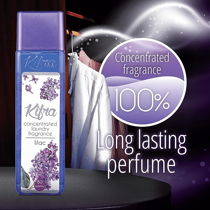 Kifra Lilac - Profumo concentrato per bucato a lunga durata, 200 ml, 80 lavaggi - Immagine 5