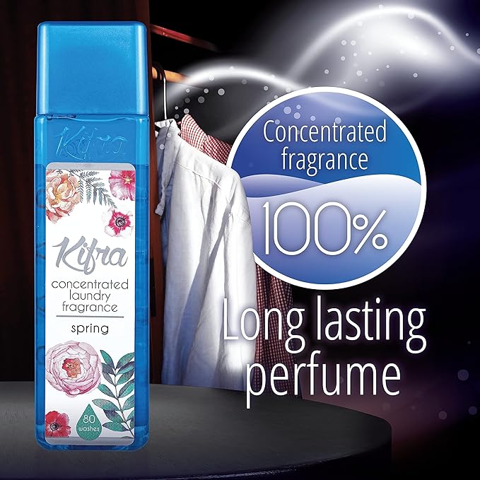 Kifra Spring - Profumo concentrato per bucato a lunga durata, 200 ml, 80 lavaggi - Immagine 5
