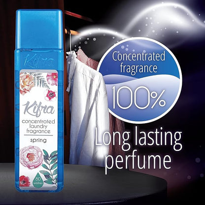 Kifra Spring - Profumo concentrato per bucato a lunga durata, 200 ml, 80 lavaggi - Immagine 5
