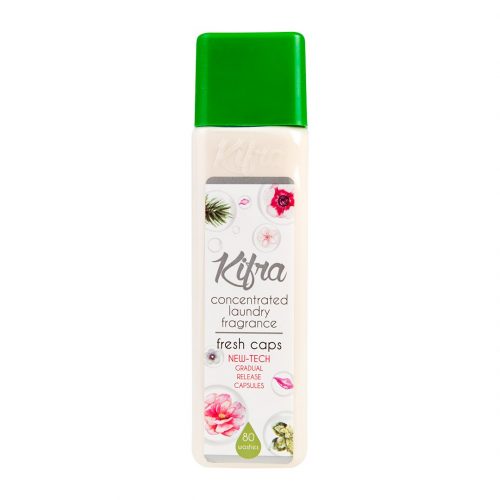 Kifra Fresh Caps - Profumo concentrato per bucato a lunga durata, 200 ml, 80 lavaggi - Immagine 2
