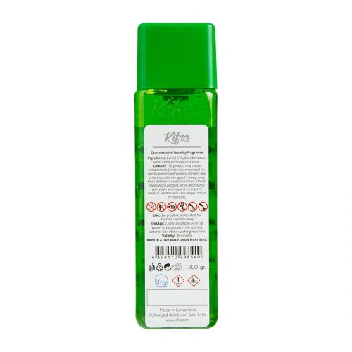 Kifra Fresh Forest - Profumo concentrato per bucato a lunga durata, 200 ml, 80 lavaggi - Immagine 2