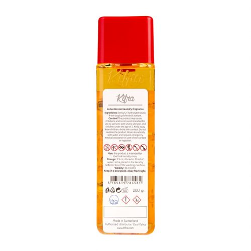 Kifra Orange - Profumo concentrato per bucato a lunga durata, 200 ml, 80 lavaggi - Immagine 2
