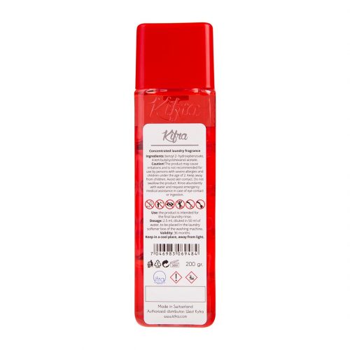 Kifra Peach - Profumo concentrato per bucato a lunga durata, 200 ml, 80 lavaggi - Immagine 2