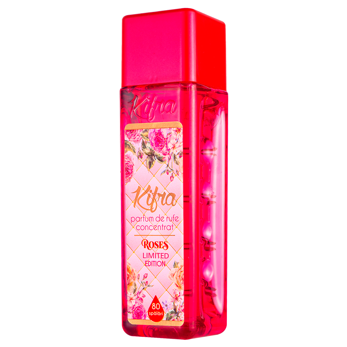 KIFRA Roses - Profumo concentrato per bucato a lunga durata, 200 ml, 80 Cicli di Lavaggio -Limited Edition - Immagine 2