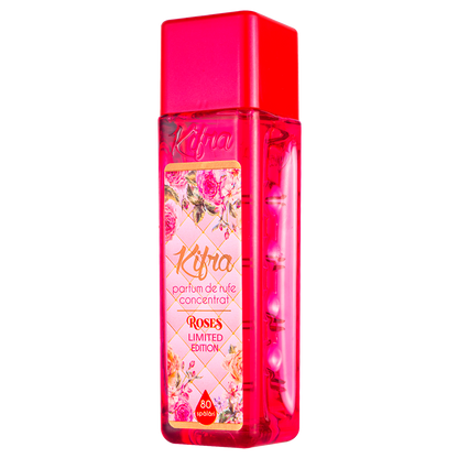 KIFRA Roses - Profumo concentrato per bucato a lunga durata, 200 ml, 80 Cicli di Lavaggio -Limited Edition - Immagine 2