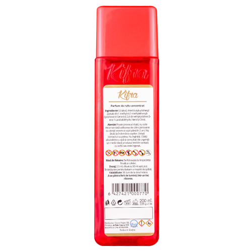 KIFRA Cannella e Mela - Profumo concentrato per bucato a lunga durata, 200 ml, 80 Cicli di Lavaggio -Limited Edition - Immagine 4