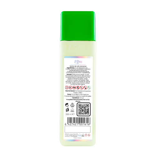 KIFRA Sparkle ELR  - Profumo concentrato per bucato a lunga durata, 200 ml, 80 Cicli di Lavaggio - Immagine 4
