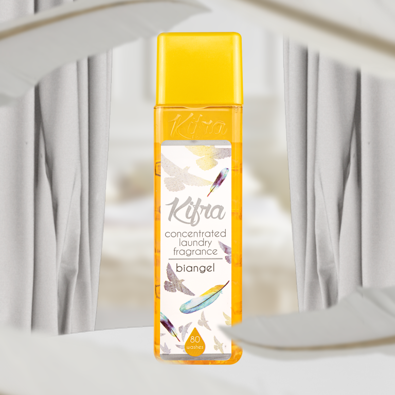 Kifra Biangel - Profumo concentrato per bucato a lunga durata, 200 ml, 80 lavaggi