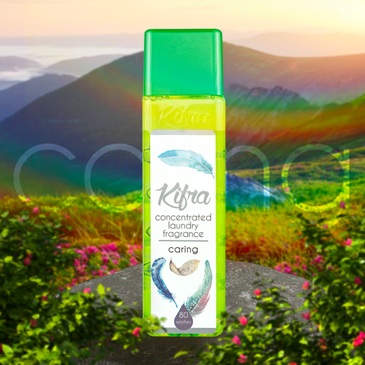 Kifra Caring - Profumo concentrato per bucato a lunga durata, 200 ml, 80 lavaggi