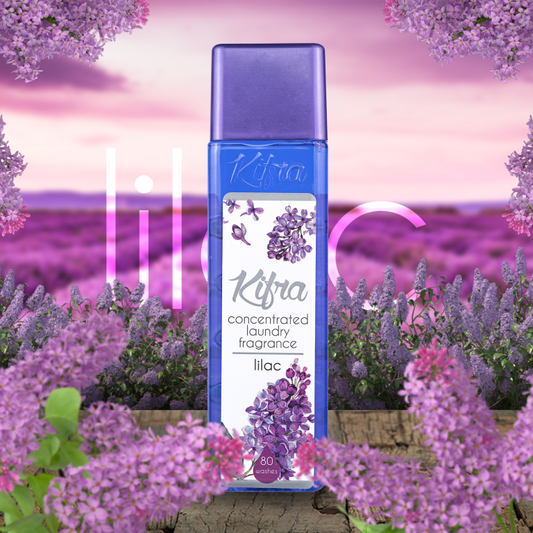 Kifra Lilac - Profumo concentrato per bucato a lunga durata, 200 ml, 80 lavaggi