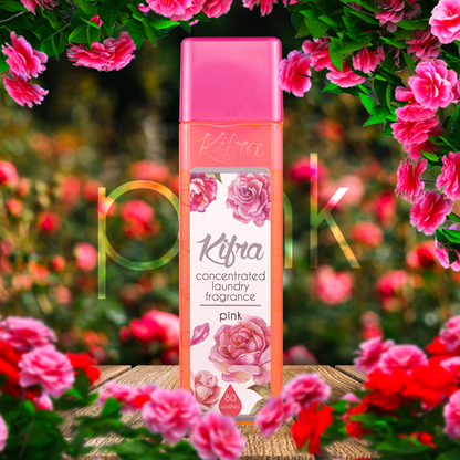 Kifra Pink - Profumo concentrato per bucato a lunga durata, 200 ml, 80 lavaggi