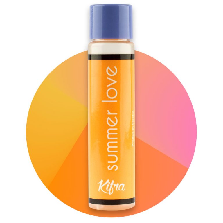 Kifra Summer Love - Profumo concentrato per bucato a lunga durata,25ml