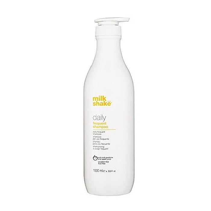 Milkshake, shampoo daily frequent 1000 ml, shampoo delicato con formulazione priva di SLS e parabene, 1000 ml