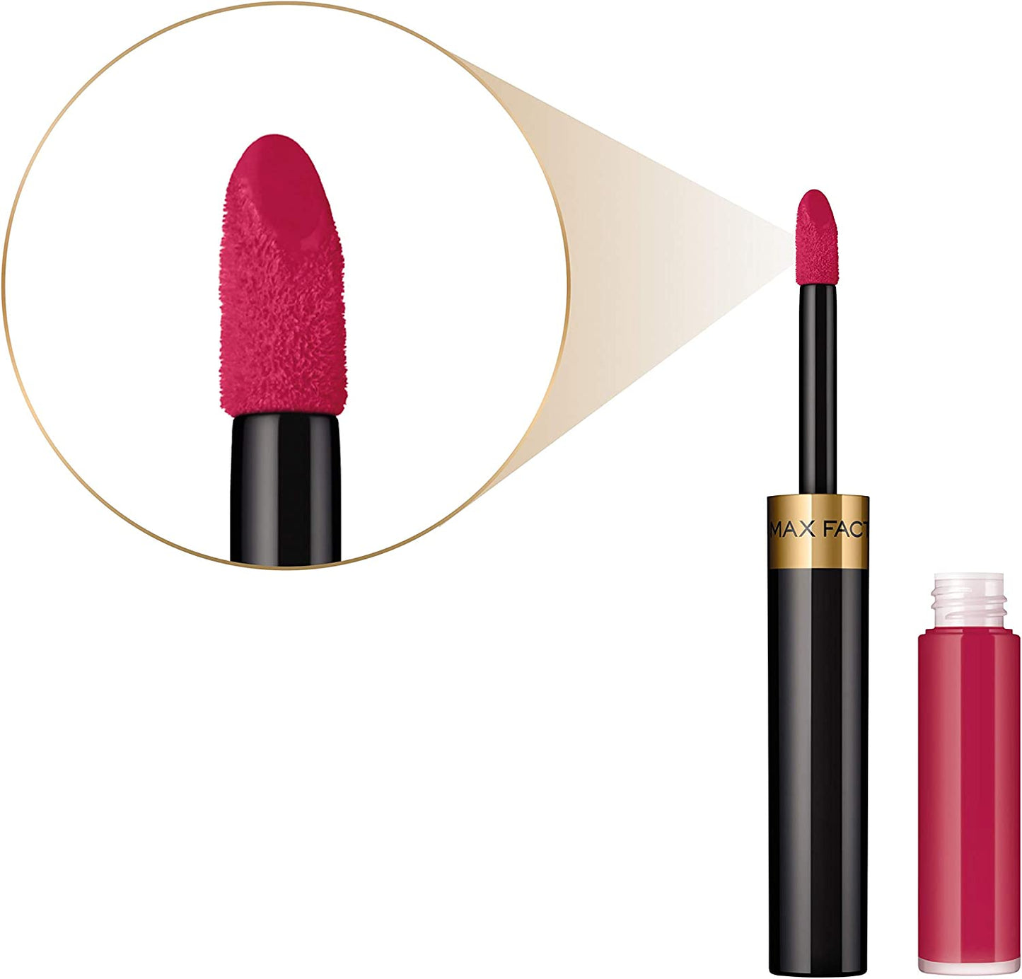 Max Factor Lipfinity Lip Colour, Rossetto Lunga Durata e Gloss Idratante con Applicazione Bifase, Nuance 335 Just In Love, 2.3 ml e 1.9 g - Immagine 6